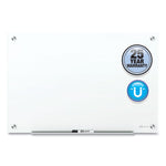 Brilliance Glass Dry-Erase Boards, 48" x 36", White Surface