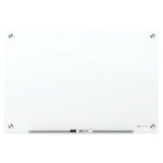 Brilliance Glass Dry-Erase Boards, 96" x 48", White Surface