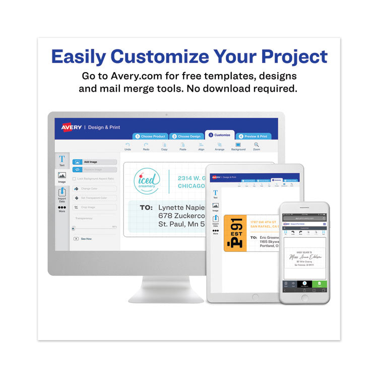 High-Visibility Permanent Laser ID Labels, 1 x 2.63, Neon Green, 750/Pack