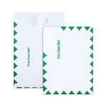 Ship-Lite Envelope, First Class, #10 1/2, Cheese Blade Flap, Redi-Strip Adhesive Closure, 9 x 12, White, 100/Box