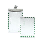 Heavy 18 lb Tyvek Open End Expansion Mailers, First Class, #13 1/2, Square Flap, Redi-Strip Closure, 10 x 13, White, 100/CT