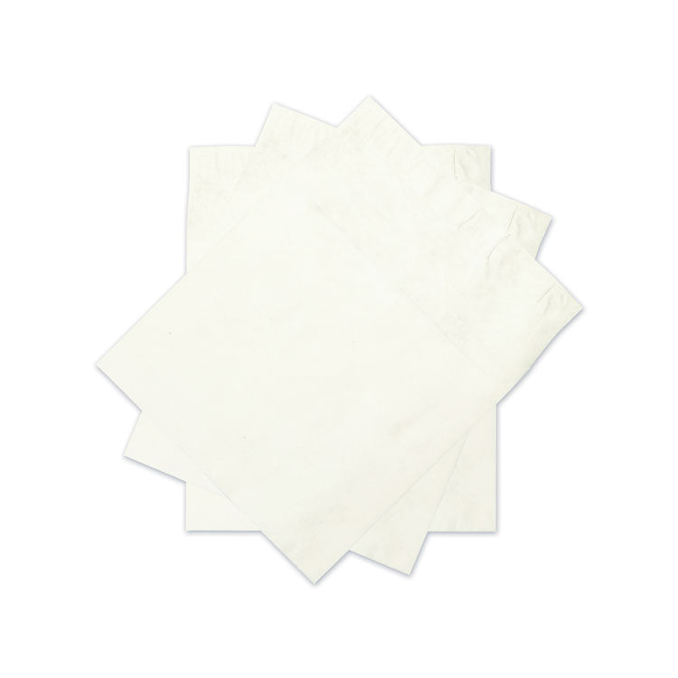 Heavyweight 18 lb Tyvek Open End Expansion Mailers, #15 1/2, Square Flap, Redi-Strip Adhesive Closure, 12 x 16, White, 50/CT