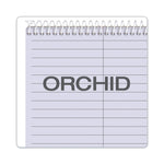 Prism Steno Pads, Gregg Rule, Orchid Cover, 80 Orchid 6 X 9 Sheets, 4/pack