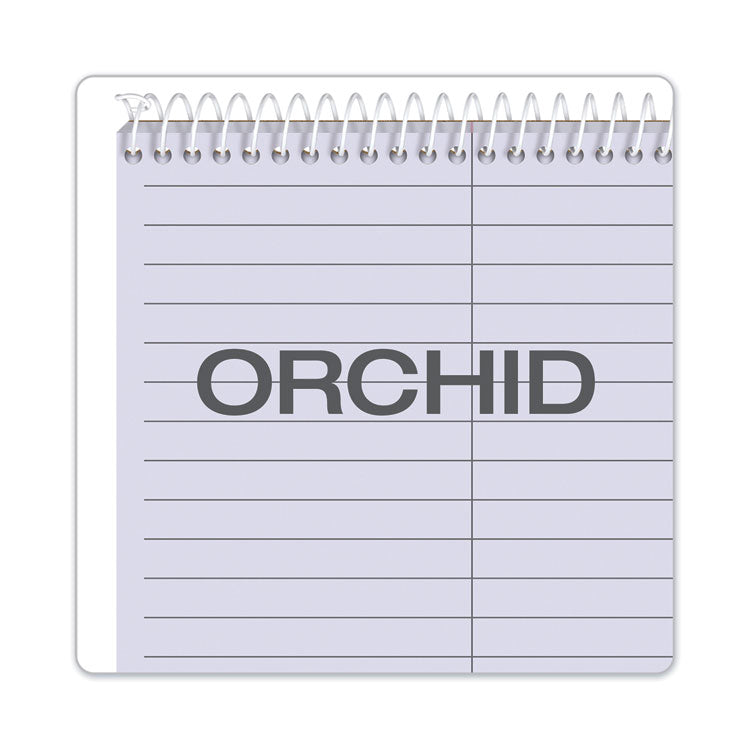 Prism Steno Pads, Gregg Rule, Orchid Cover, 80 Orchid 6 X 9 Sheets, 4/pack