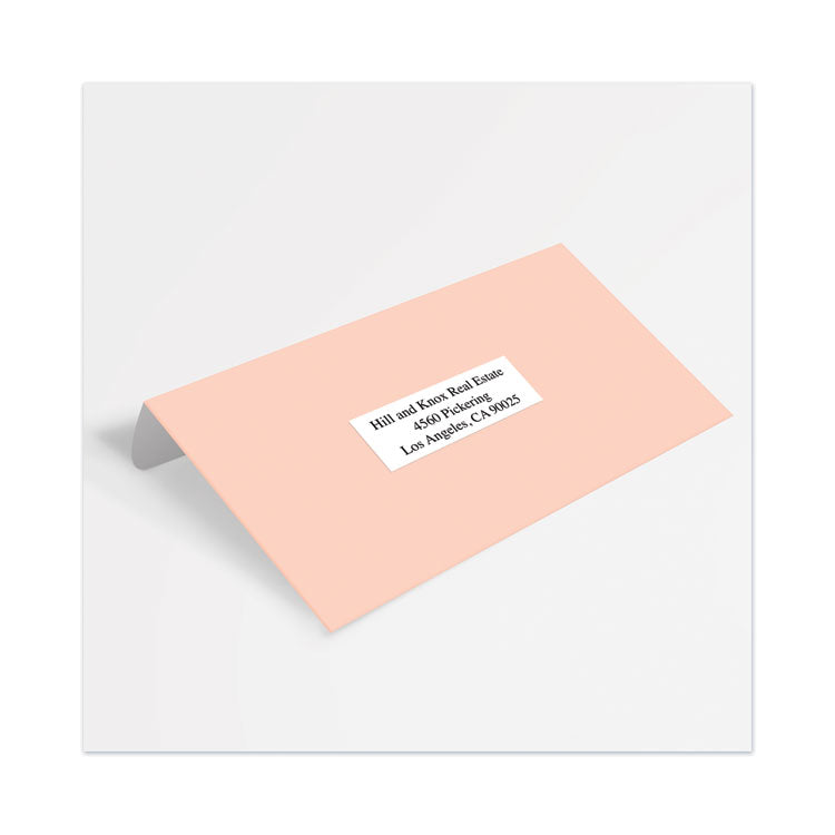 Copier Mailing Labels, Copiers, 1 X 2.81, White, 33/sheet, 100 Sheets/box