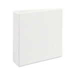 Heavy-Duty View Binder With Durahinge And Locking One Touch Ezd Rings, 3 Rings, 3" Capacity, 11 X 8.5, White