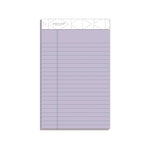 Prism + Colored Writing Pads, Narrow Rule, 50 Pastel Orchid 5 X 8 Sheets, 12/pack