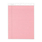 Prism + Colored Writing Pads, Wide/legal Rule, 50 Pastel Pink 8.5 X 11.75 Sheets, 12/pack
