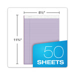 Prism + Colored Writing Pads, Wide/legal Rule, 50 Pastel Orchid 8.5 X 11.75 Sheets, 12/pack