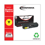 Remanufactured Yellow Toner, Replacement for TN310Y, 1,500 Page-Yield