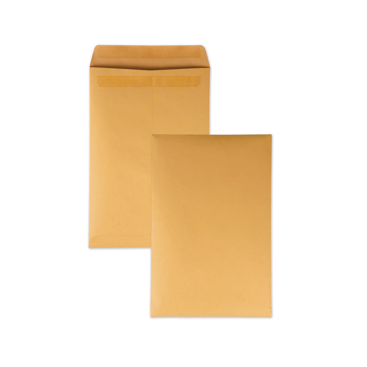 Redi-Seal Catalog Envelope, #15, Cheese Blade Flap, Redi-Seal Adhesive Closure, 10 x 15, Brown Kraft, 250/Box