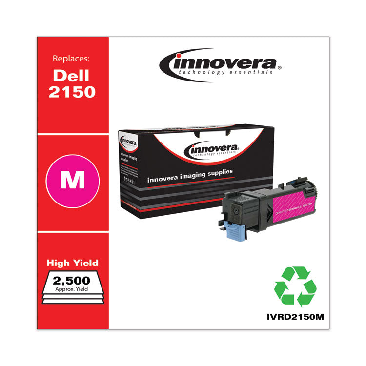 Remanufactured Magenta High-Yield Toner, Replacement for 331-0717, 2,500 Page-Yield