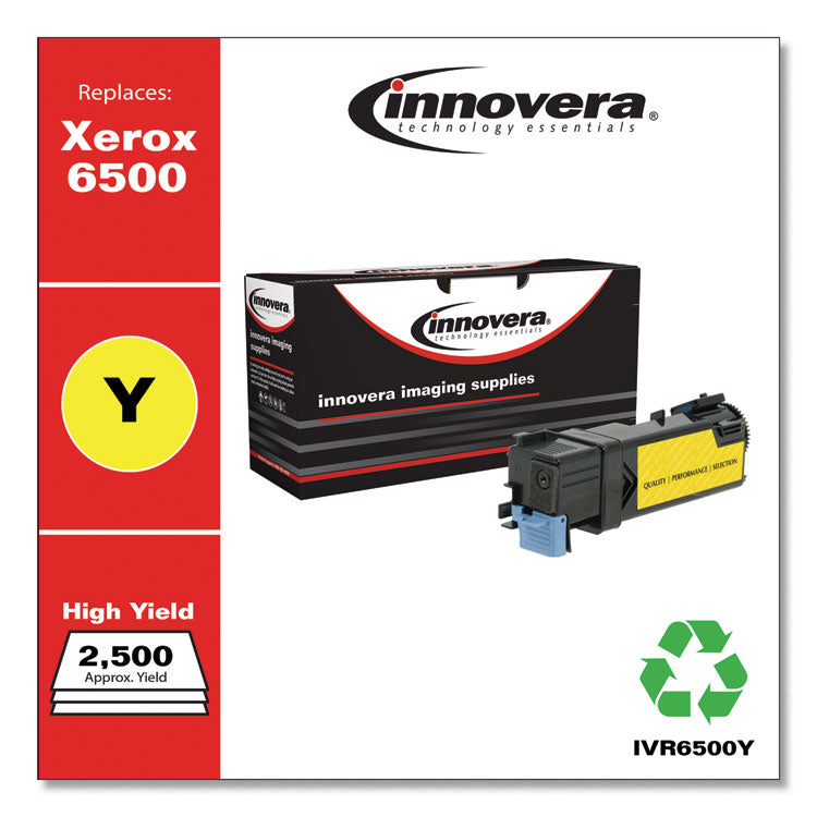 Remanufactured Yellow High-Yield Toner, Replacement for 106R01596, 2,500 Page-Yield