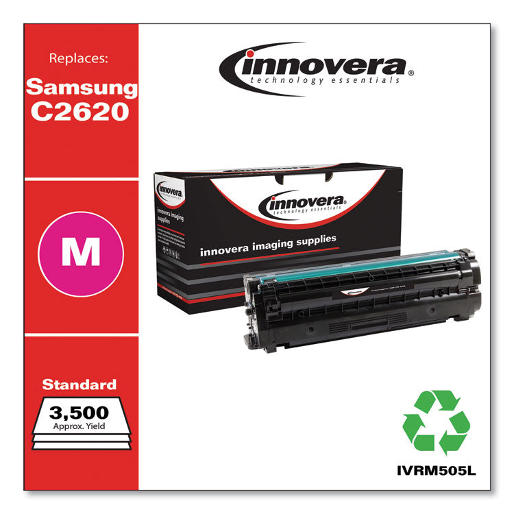 Remanufactured Magenta High-Yield Toner, Replacement for CLT-M505L (SU304A), 3,500 Page-Yield