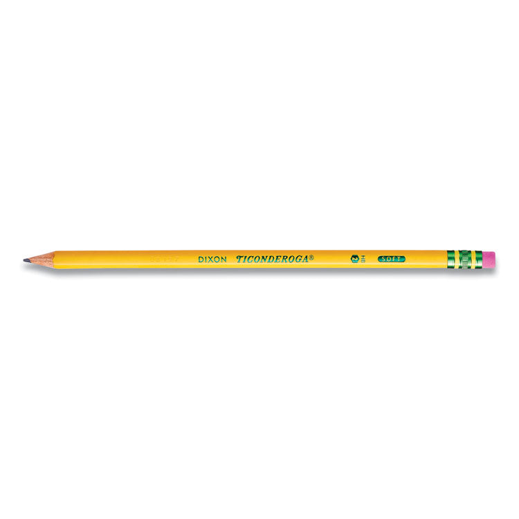 PRE-SHARPENED PENCIL, HB (#2), BLACK LEAD, YELLOW BARREL, 18/PACK