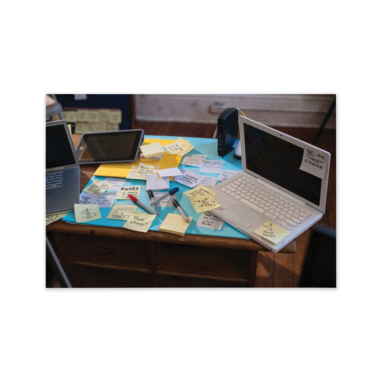 Original Pads in Canary Yellow, Cabinet Pack, 3" x 3", 90 Sheets/Pad, 24 Pads/Pack