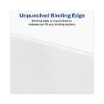 Avery-Style Preprinted Legal Side Tab Divider, 26-Tab, Exhibit C, 11 x 8.5, White, 25/Pack, (1373)