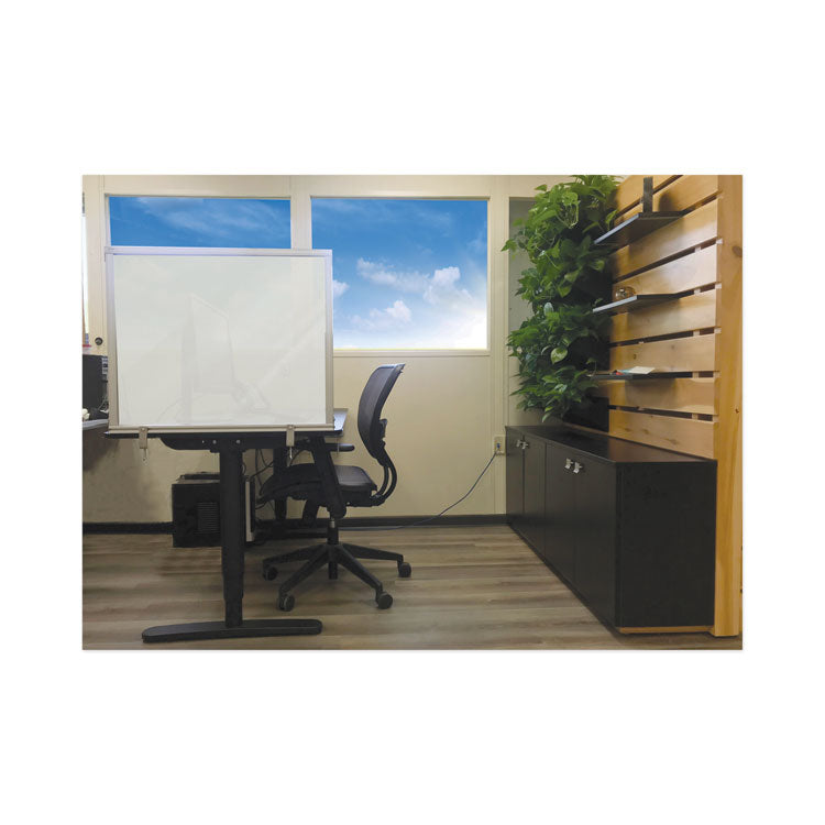 Desktop Acrylic Protection Screen, 29 X 1 X 24, Clear