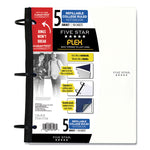 FLEX Notebook, 5-Subject, Medium/College Rule, Randomly Assorted Cover Color, (150) 11 x 8.5 Sheets