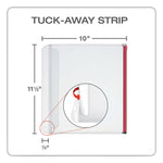 Expanding Zipper Binder Pocket, 8.5 x 11, Assorted Colors, 5/Pack