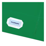 Two-Pocket Folder, 40-Sheet Capacity, 11 X 8.5, Green, 25/box