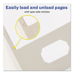 Two-Pocket Folder, 40-Sheet Capacity, 11 X 8.5, Gray, 25/box