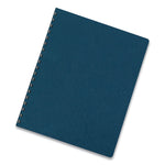 Executive Leather-Like Presentation Cover, Navy, 11.25 x 8.75, Unpunched, 50/Pack