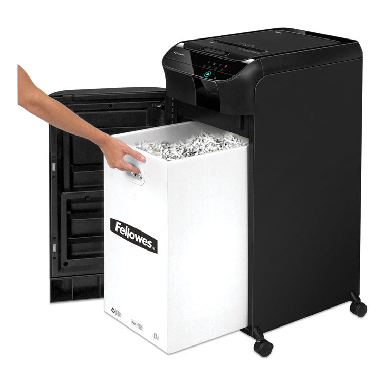 Automax 600m Auto Feed Micro-Cut Shredder, 600 Auto/14 Manual Sheet Capacity