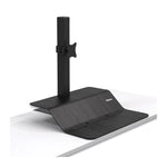 Lotus Ve Sit-Stand Workstation, 29" X 28.5" X 27.5" To 42.5", Black