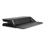 Lotus Dx Sit-Stand Workstation, 32.75" X 24.25" X 5.5" To 22.5", Black