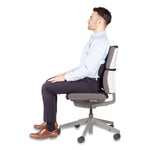 Lumbar Back Support, 12 X 3.13 X 5.19, Black