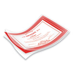 Imagelast Laminating Pouches With Uv Protection, 5 Mil, 9" X 11.5", Clear, 100/pack