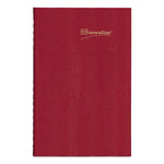 CoilPro Daily Planner, 10 x 7.88, Red Cover, 12-Month (Jan to Dec): 2025