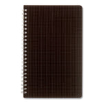DuraFlex Weekly Planner, 8 x 5, Black Cover, 12-Month (Jan to Dec): 2025