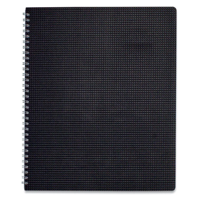 DuraFlex 14-Month Planner, 11 x 8.5, Black Cover, 14-Month: Dec 2024 to Jan 2026