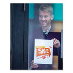 Self-Adhesive Laminating Pouches, 5 Mil, 9" X 11.5", Gloss Clear, 5/pack