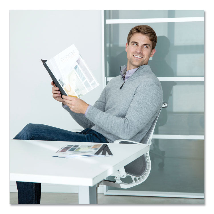 Thermal Binding System Presentation Covers, Clear, 121 to 180 Sheet Capacity, 11 x 8.5, Unpunched, 10/Pack