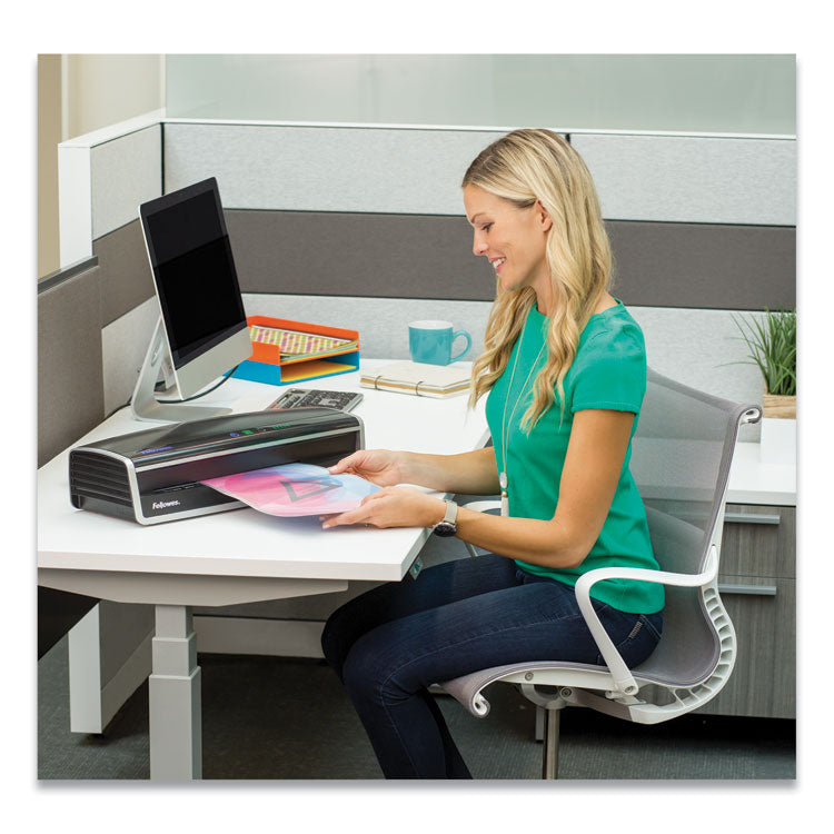 Venus 2 125 Laminator, Six Rollers, 12" Max Document Width, 10 Mil Max Document Thickness