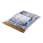 Triplok Series A Tamper-Evident Bags, 9 X 12, Clear, 100/pack