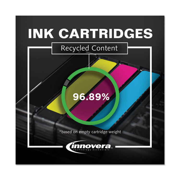 Remanufactured Cyan Ink, Replacement for CLI-221C (2947B001), 535 Page-Yield