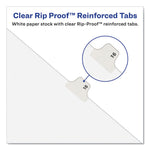 Preprinted Legal Exhibit Side Tab Index Dividers, Avery Style, 26-Tab, C, 11 X 8.5, White, 25/pack, (1403)