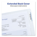 Heavy-Duty Plastic Sleeves, Letter Size, Clear, 12/pack