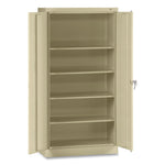 72" High Standard Cabinet (Assembled), 30w x 15d x 72h, Putty