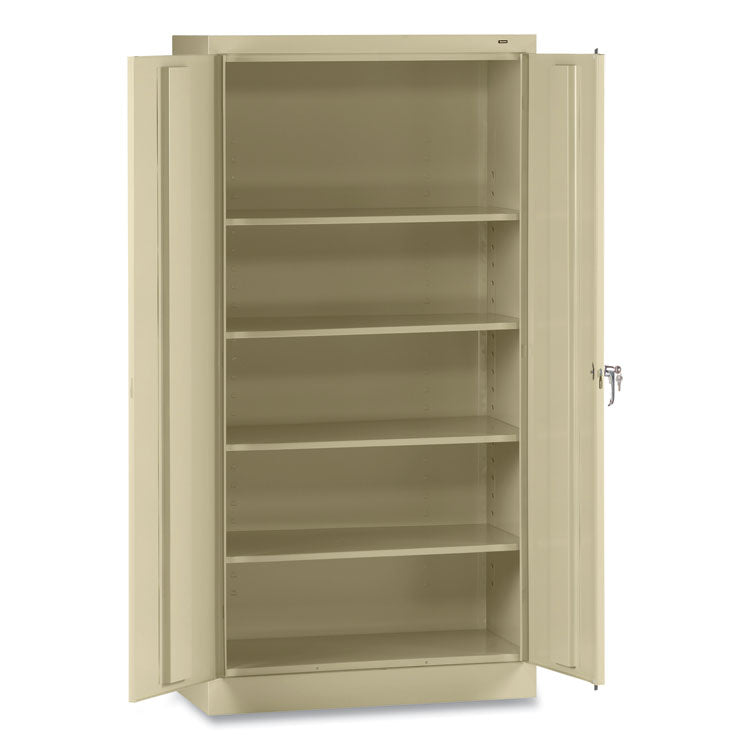 72" High Standard Cabinet (Assembled), 30w x 15d x 72h, Putty