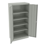 72" High Standard Cabinet (Assembled), 36w x 18d x 72h, Light Gray