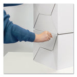 Stor/drawer Steel Plus Extra Space-Savings Storage Drawers, Legal Files, 17" X 25.5" X 11.5", White/blue, 6/carton