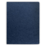 Expressions Linen Texture Presentation Covers for Binding Systems, Navy, 11.25 x 8.75, Unpunched, 200/Pack