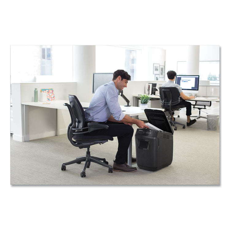 Automax 200c Auto Feed Cross-Cut Shredder, 200 Auto/10 Manual Sheet Capacity