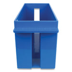 Extra-Capacity Coin Tray, Nickels, 1 Compartment, Denomination And Capacity Etched On Side, 10.5 X 4.75 X 5, Plastic, Blue