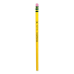 TRI-WRITE TRIANGULAR PENCIL, HB (#2), BLACK LEAD, YELLOW BARREL, 8/PACK